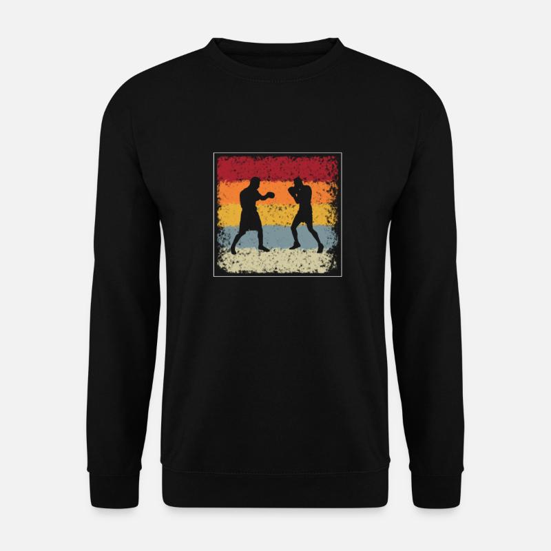 Boxing Retro - Unisex Sweatshirt - black