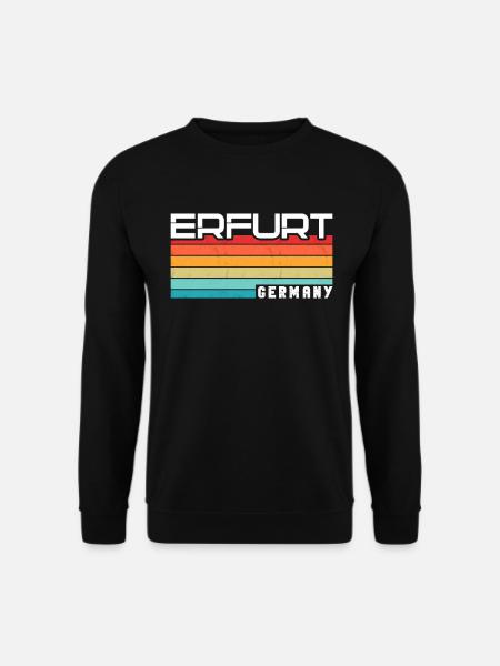 Erfurterin Erfurter Erfurt - Unisex Pullover - Schwarz