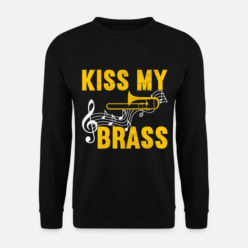 Posaune Trombone - Unisex Sweatshirt - black