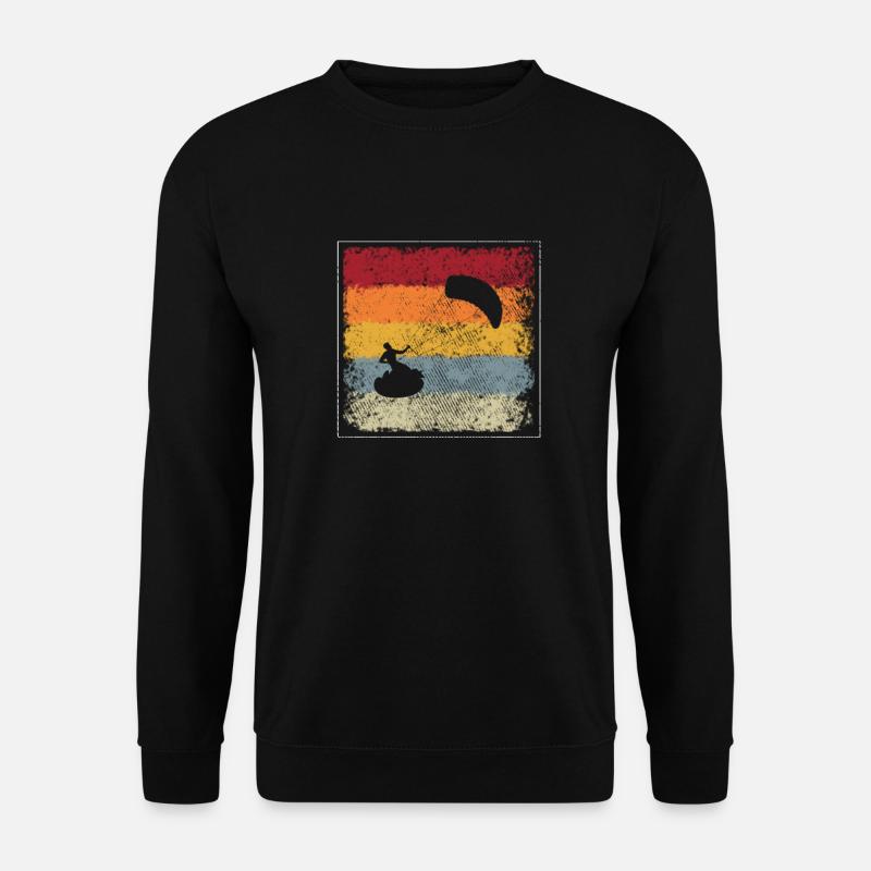 Kite Surfing Retro - Unisex Sweatshirt - black
