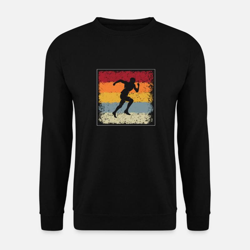 Jogging Retro - Unisex Sweatshirt - black