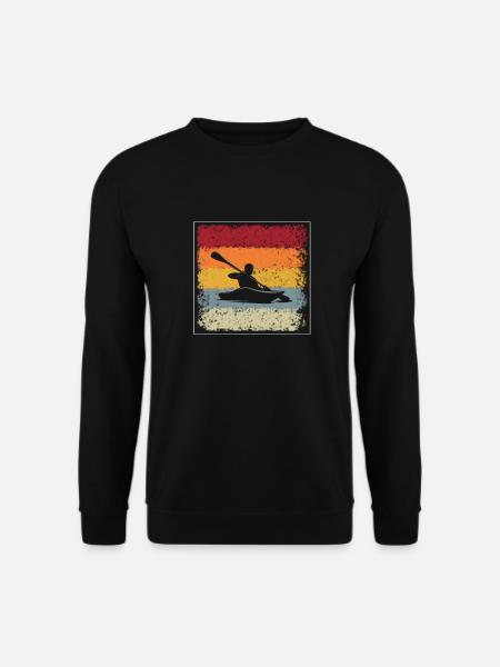 Canoe Retro - Unisex Sweatshirt - black