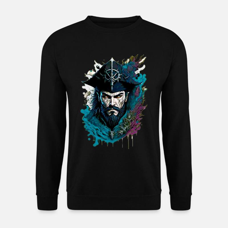 Dark Pirate - Unisex Sweatshirt - black