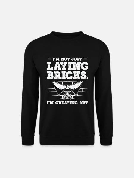Bricklayer Brick Mason Masonry - Unisex Sweatshirt - black