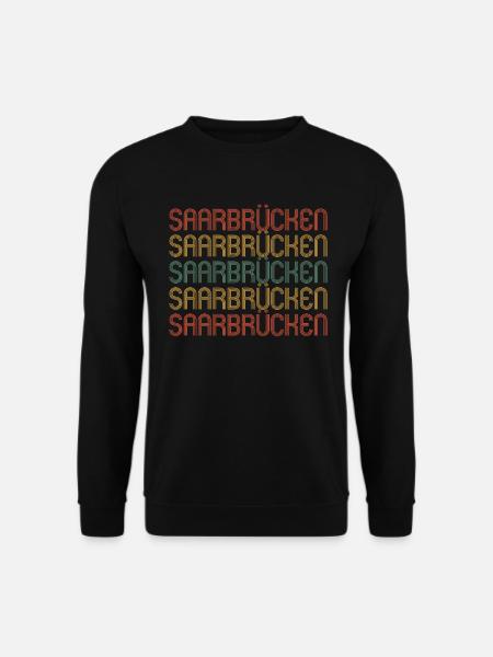 Saarbrückenerin Saarbrückener Saarbrücken - Unisex Pullover - Schwarz