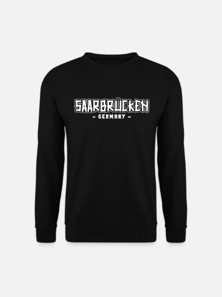 Saarbrückenerin Saarbrückener Saarbrücken - Unisex Pullover - Schwarz