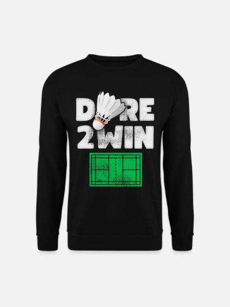 Badminton, Badminton Saying, Badminton Game - Unisex Sweatshirt - black