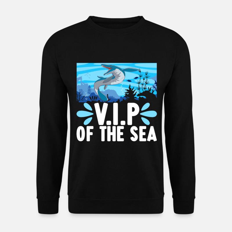 Mosasaurus Dinosaur - Unisex Sweatshirt - black