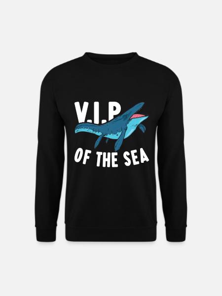 Mosasaurus Dinosaur - Unisex Sweatshirt - black