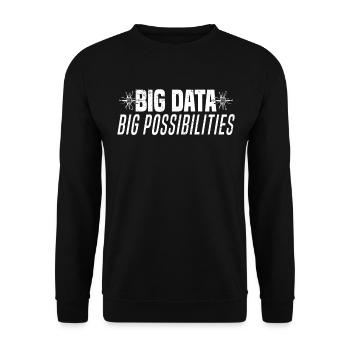 Internet Of Things IOT Programmierer Admin IT - Unisex Pullover - Schwarz - Vorne - Alina (178cm) & Michal (187cm)