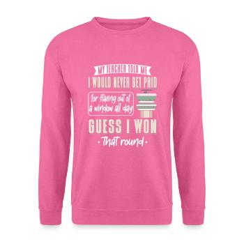 Air Traffic Controller - Unisex Sweatshirt - pink - Front