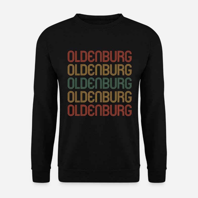 Oldenburgerin Oldenburger Oldenburg - Unisex Pullover - Schwarz