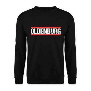 Oldenburgerin Oldenburger Oldenburg - Unisex Pullover - Schwarz - Vorne - Alina (178cm) & Michal (187cm)