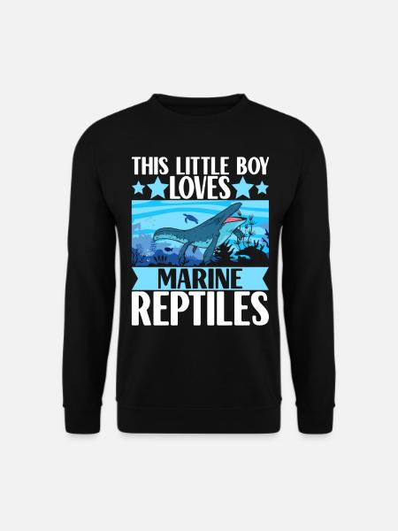 Mosasaurus Dinosaur - Unisex Sweatshirt - black