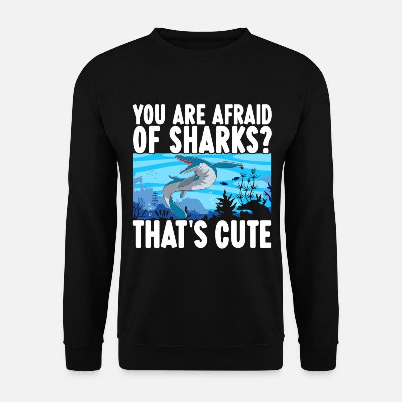 Mosasaurus Dinosaur - Unisex Sweatshirt - black