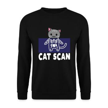 Radiologie Rad Tech Cat Scan Techniker Radiologe - Unisex Pullover - Schwarz - Vorne - Alina (178cm) & Michal (187cm)