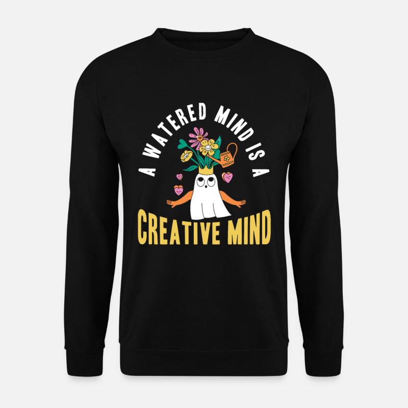 Gartenarbeit Floristen Pflanzung Botanik - Unisex Pullover - Schwarz