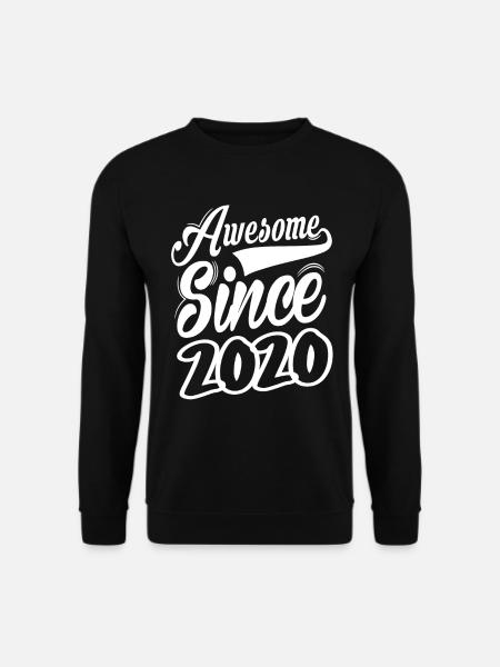 Awesome Since 2020 - Unisex Sweatshirt - black