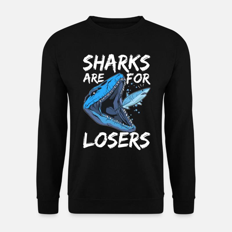 Mosasaurus Dinosaur - Unisex Sweatshirt - black