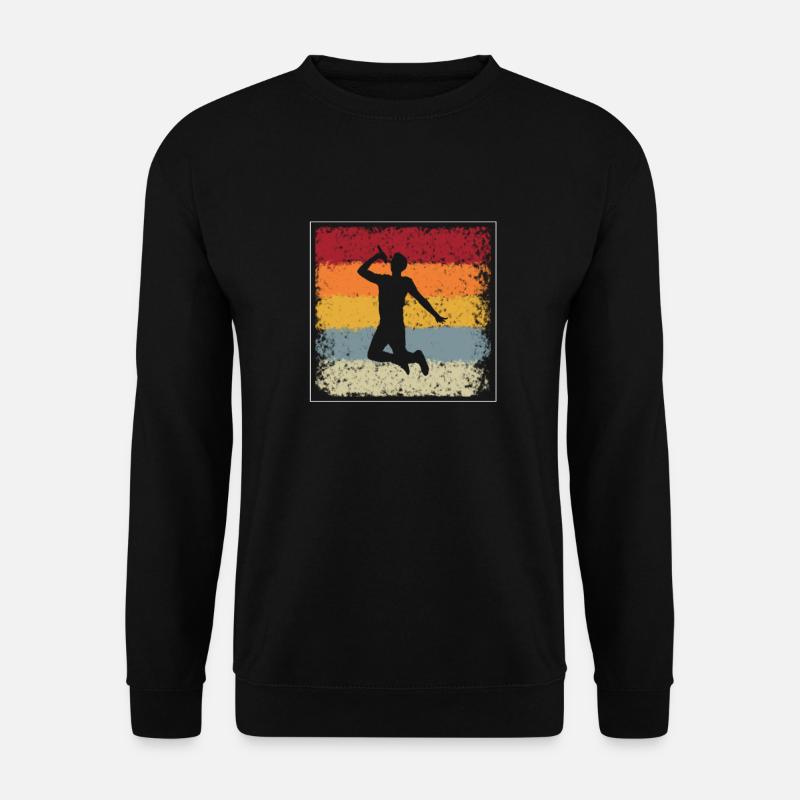 Sänger Retro - Unisex Pullover - Schwarz