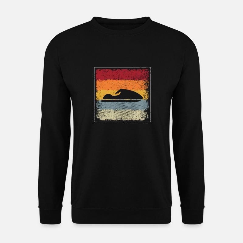 Jet Ski Rétro - Sweat-shirt Unisexe - noir