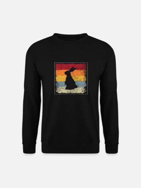 Rabbit Retro - Unisex Sweatshirt - black