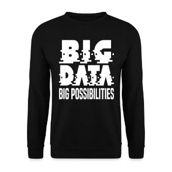Internet Of Things IOT Programmierer Admin IT - Unisex Pullover - Schwarz - Vorne - Alina (178cm) & Michal (187cm)