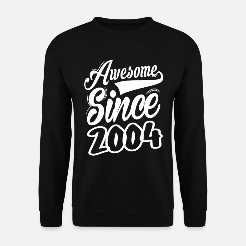Awesome Since 2004 - Unisex Sweatshirt - black