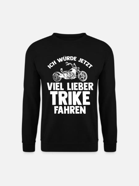 Motorrad Trike - Unisex Pullover - Schwarz