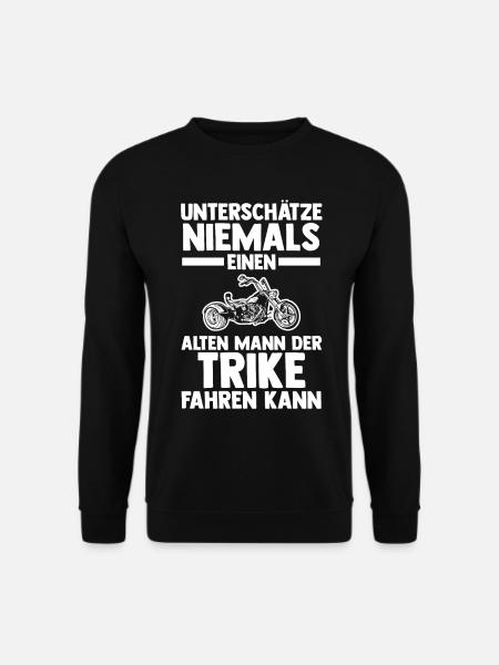 Motorrad Trike - Unisex Pullover - Schwarz