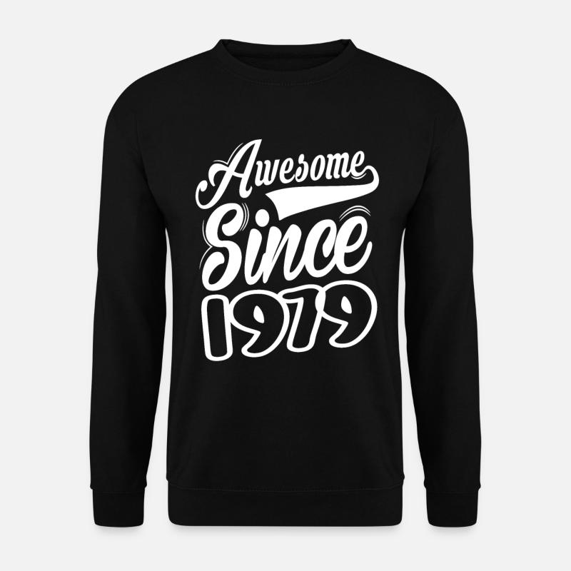 Awesome Since 1979 - Unisex Sweatshirt - black