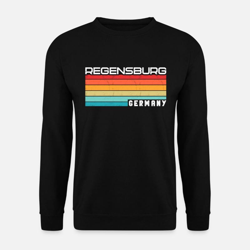 Regensburgerin Regensburger Regensburg - Unisex Pullover - Schwarz