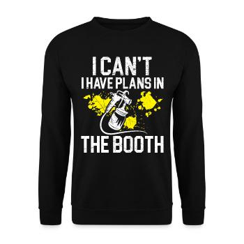 It's not a barrel, it's a flow indicator body - Unisex Sweatshirt - black - Front - Alina (178cm) & Michal (187cm)