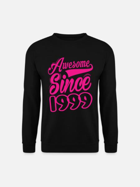 Awesome Since 1999 - Unisex Sweatshirt - black