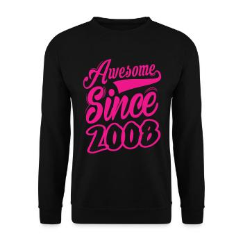 Génial depuis 2008 - Sweat-shirt Unisexe - noir - Devant - Alina (178cm) & Michal (187cm)