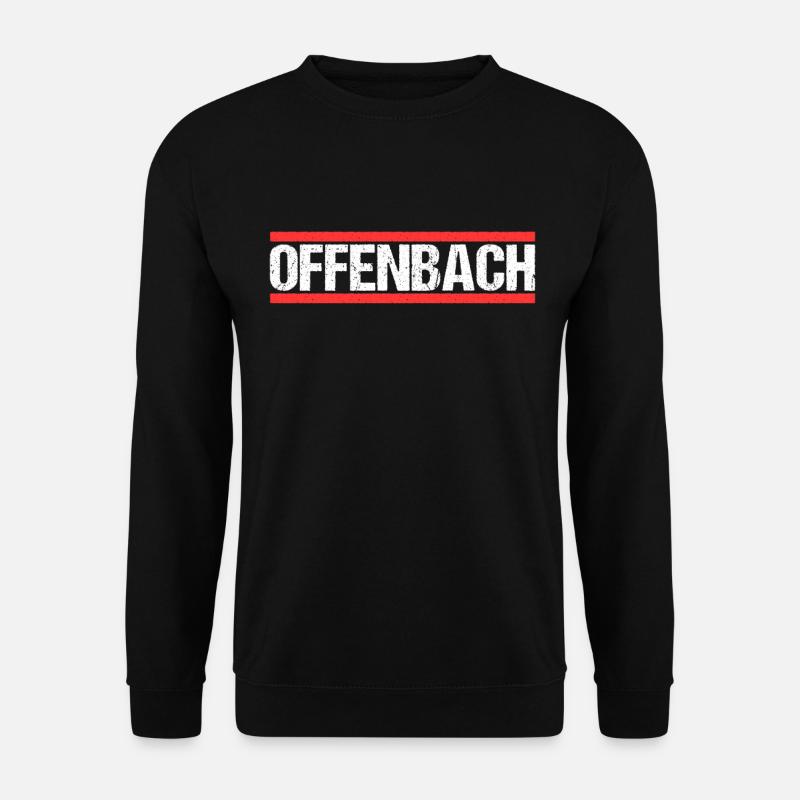 Offenbacherin Offenbacher Offenbach - Unisex Pullover - Schwarz