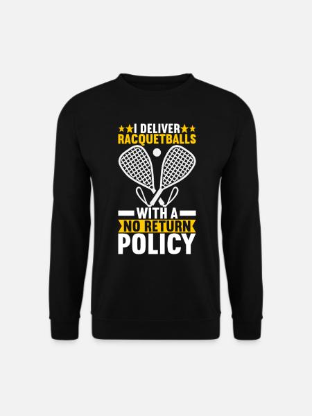 Racquetball Racquetball Player - Unisex Sweatshirt - black