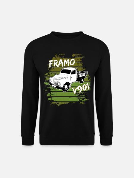 Framo pritsche Transporter Lkw DDR IFA Oldtimer - Unisex Pullover - Schwarz