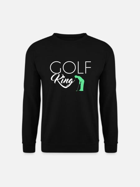 Golf King - Unisex Pullover - Schwarz