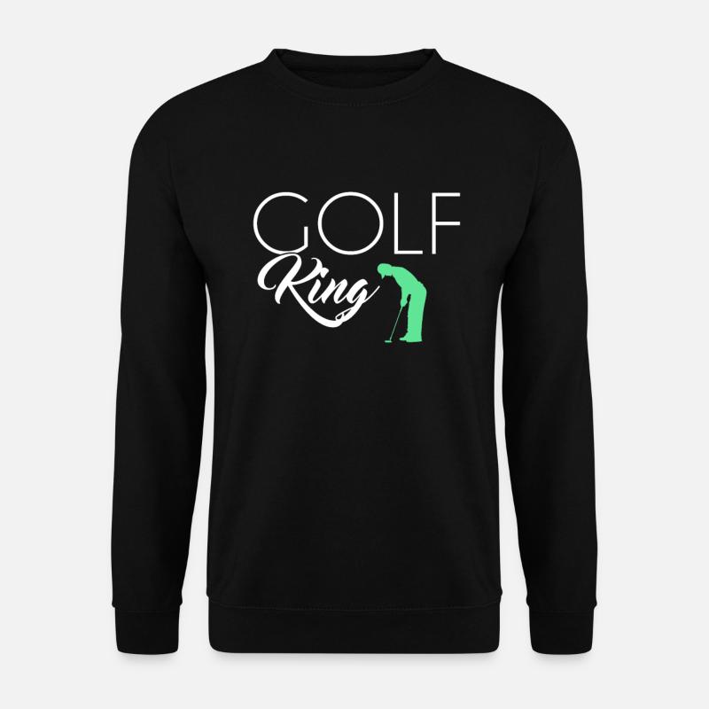 Roi du golf - Sweat-shirt Unisexe - noir