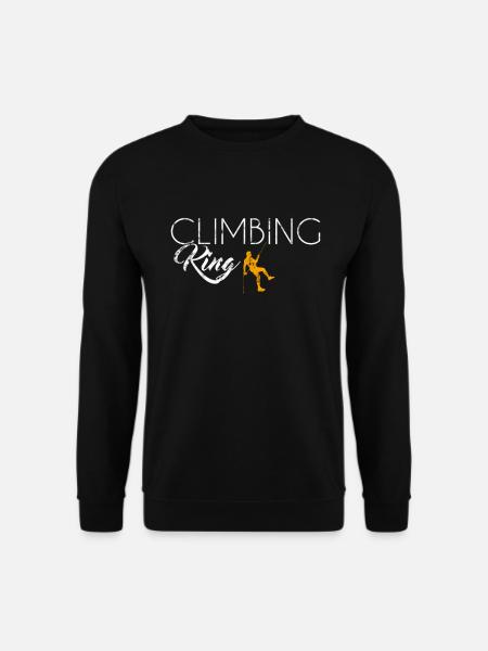 Roi de l’escalade - Sweat-shirt Unisexe - noir