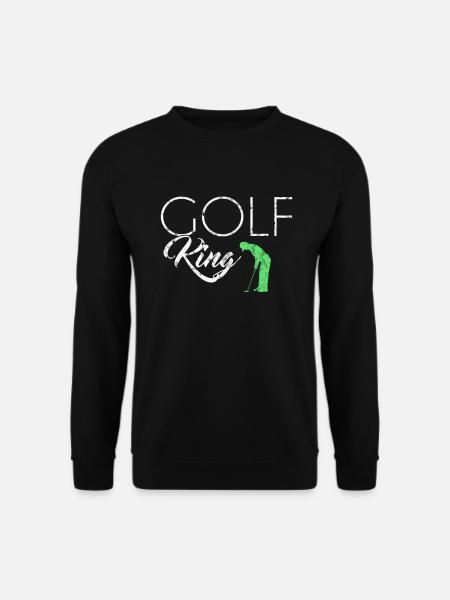 Golf King - Unisex Pullover - Schwarz