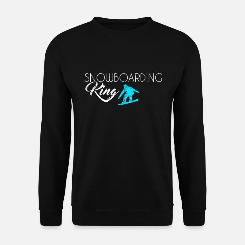 Roi du snowboard - Sweat-shirt Unisexe - noir