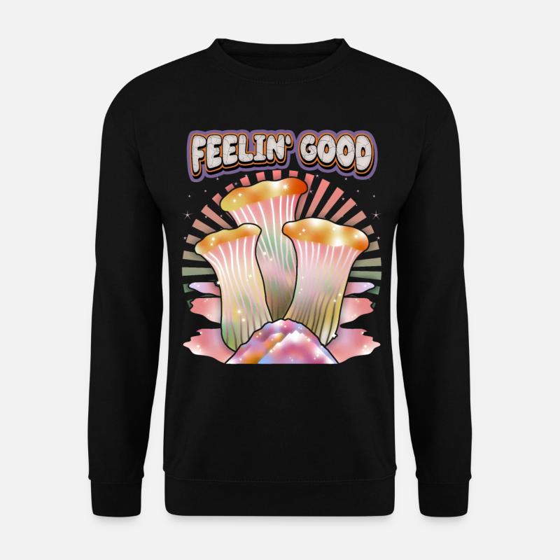 Champignons magiques, Champignons psychédéliques, Dire - Sweat-shirt Unisexe - noir