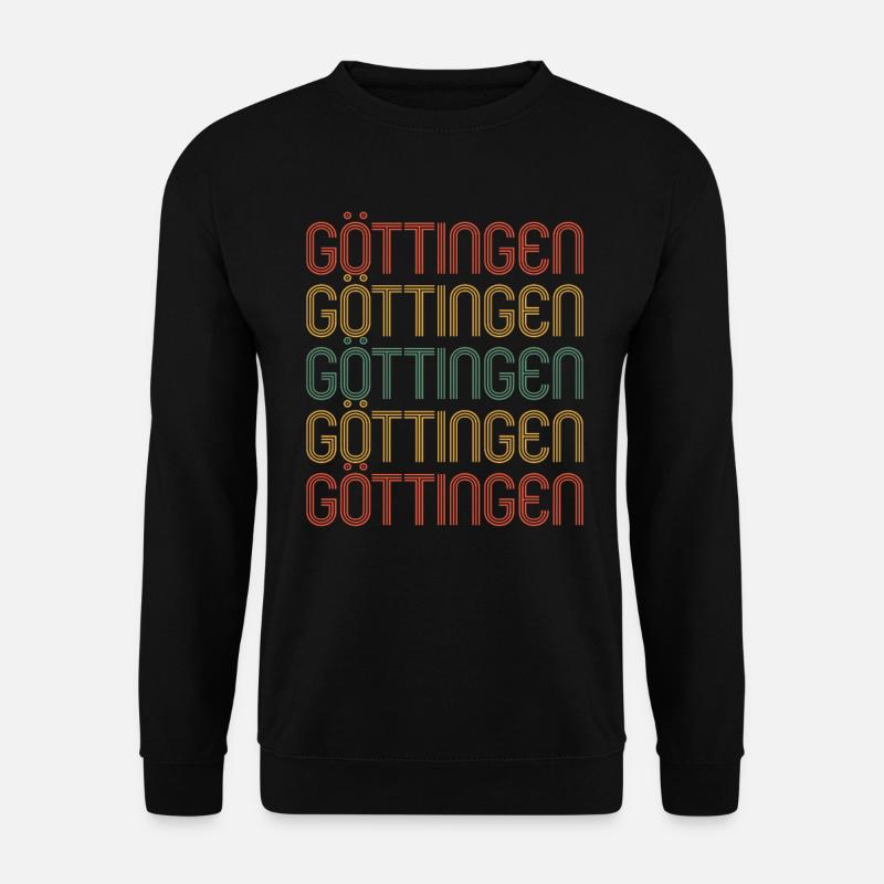 Göttingerin Göttinger Göttingen - Unisex Pullover - Schwarz