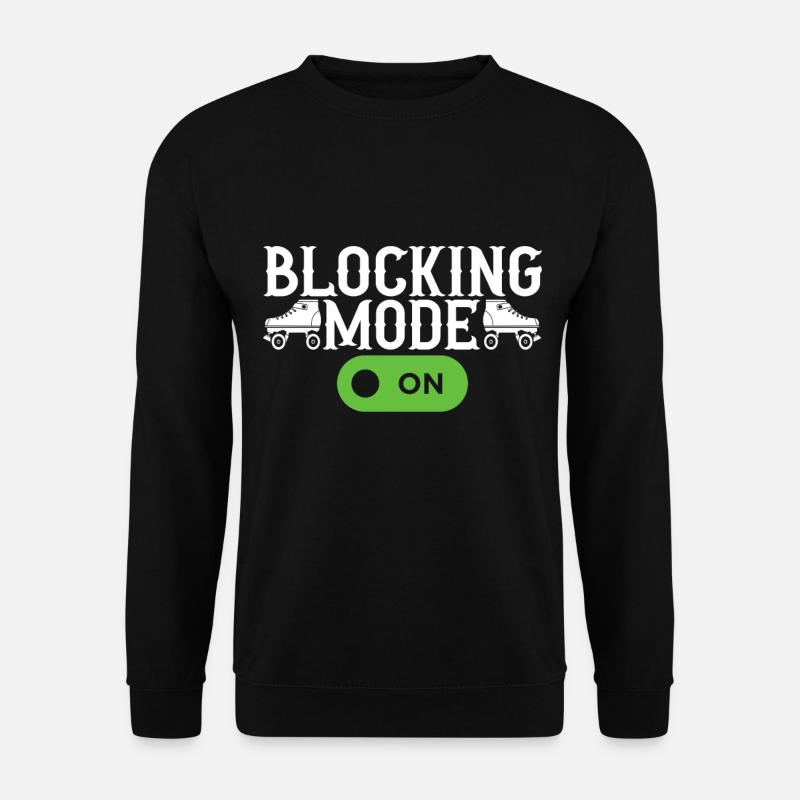 Roller derby - Unisex Sweatshirt - black