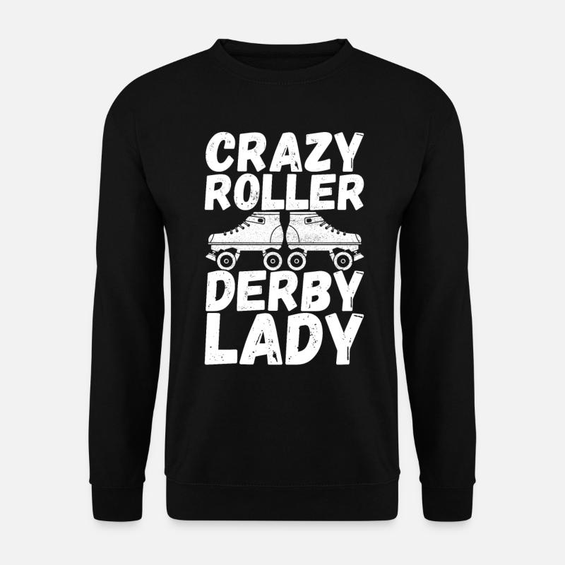 Roller derby - Sweat-shirt Unisexe - noir