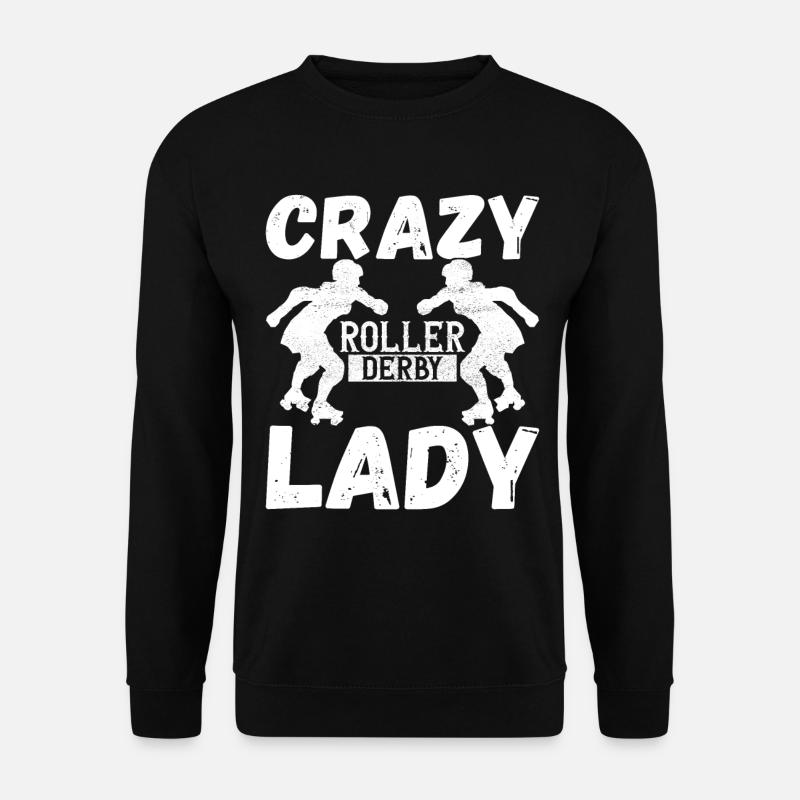 Roller Derby - Unisex Pullover - Schwarz