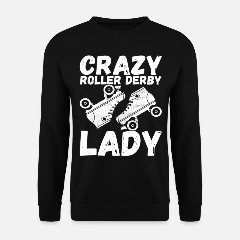Roller derby - Sweat-shirt Unisexe - noir