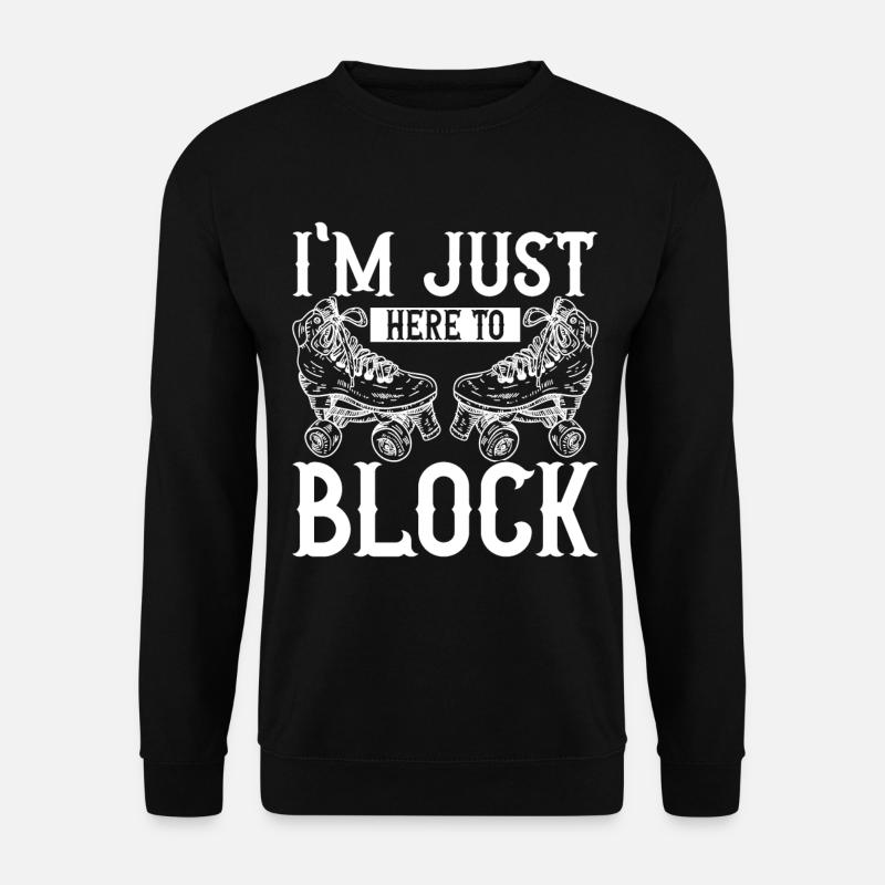 Roller derby - Unisex Sweatshirt - black